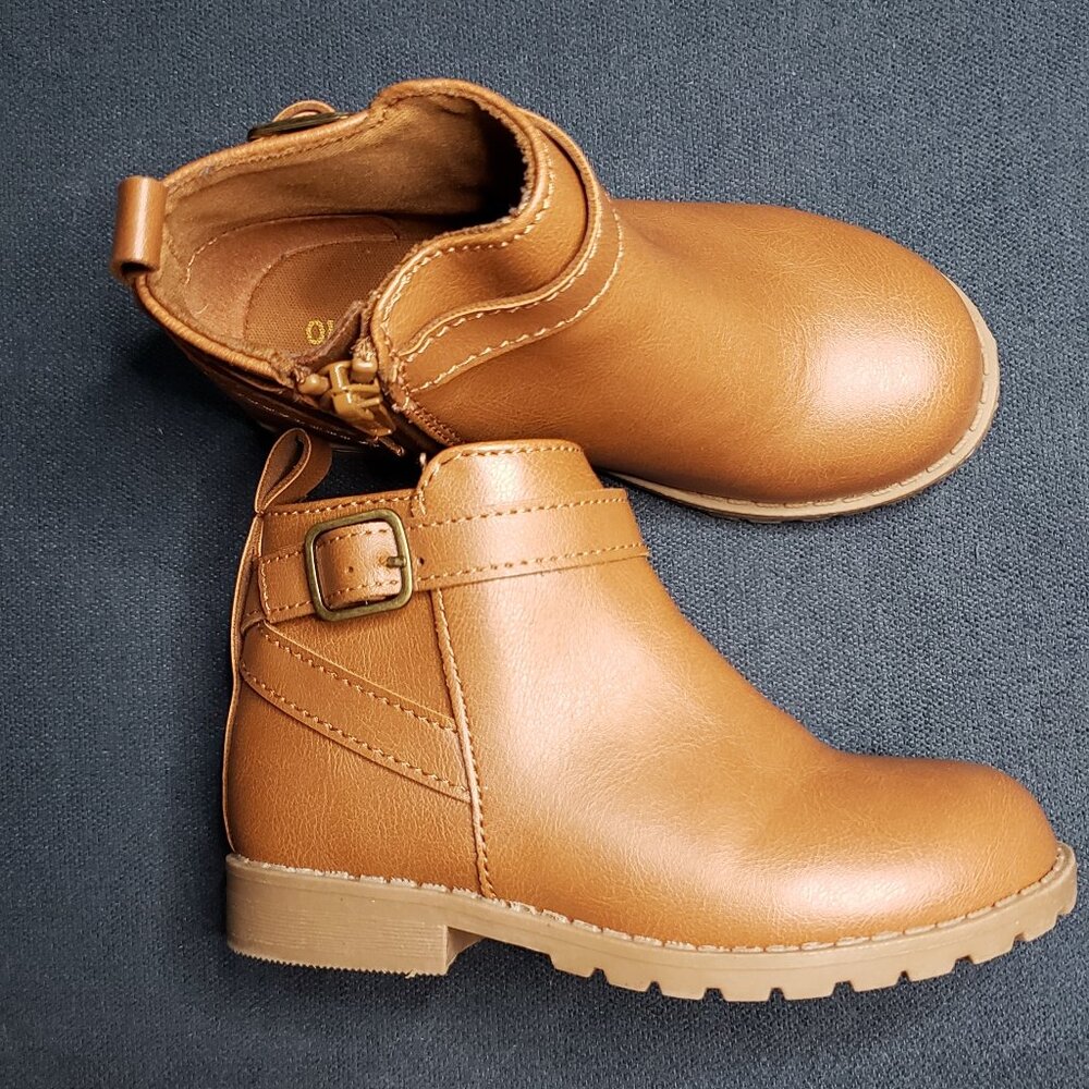 Brown Old Navy Booties Size 8